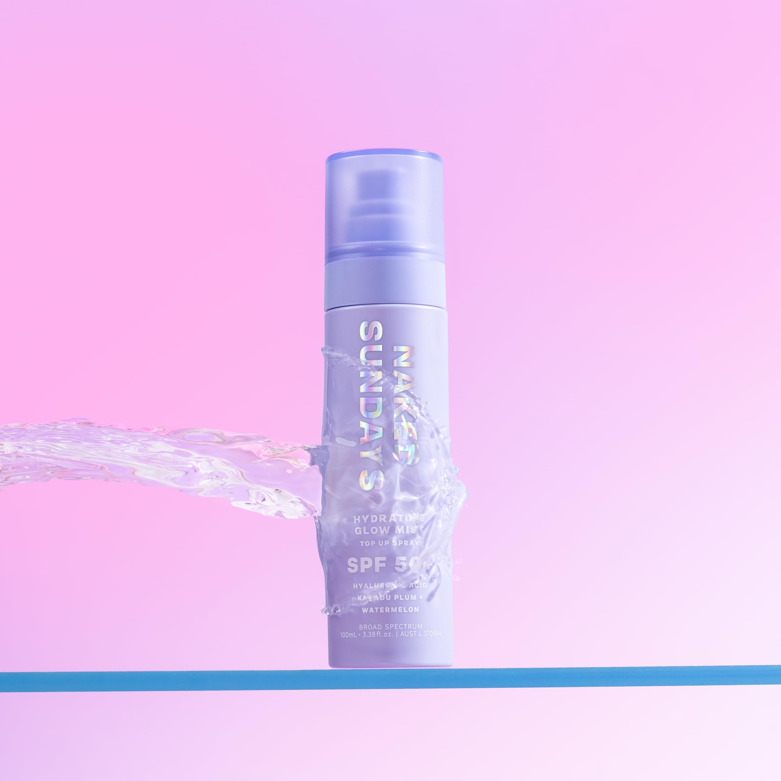 Naked Sundays glow after sunscreen with refreshing hydration
