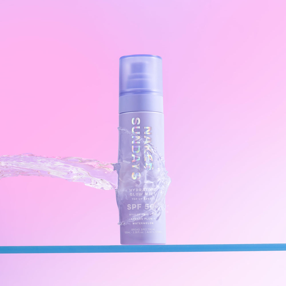 Naked Sundays glow after sunscreen with refreshing hydration