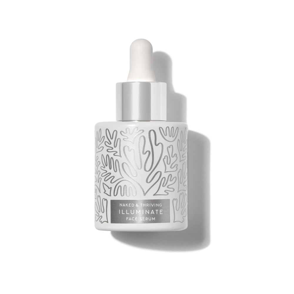 Dropper dispensing Illuminate BC+ serum for precise application