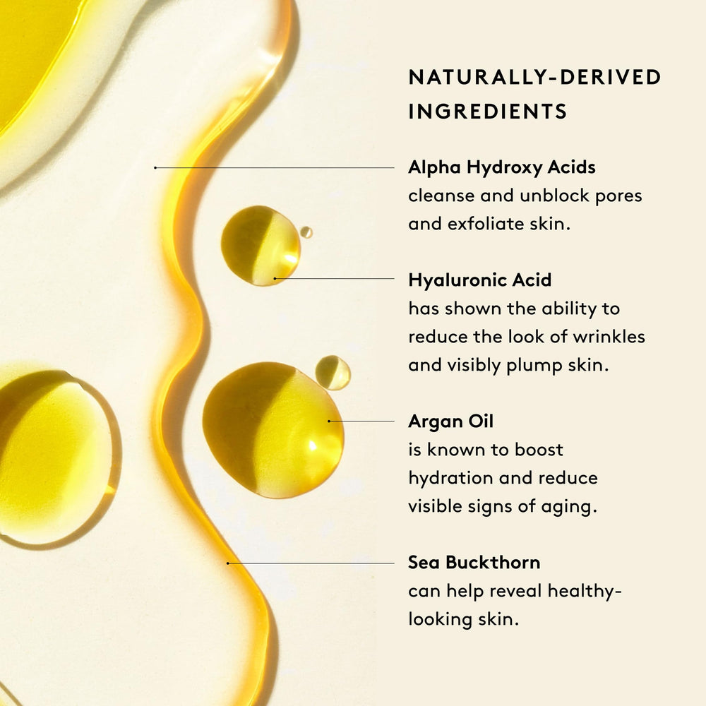 Closeup of Renew serum pump from Naked & Thriving night set.