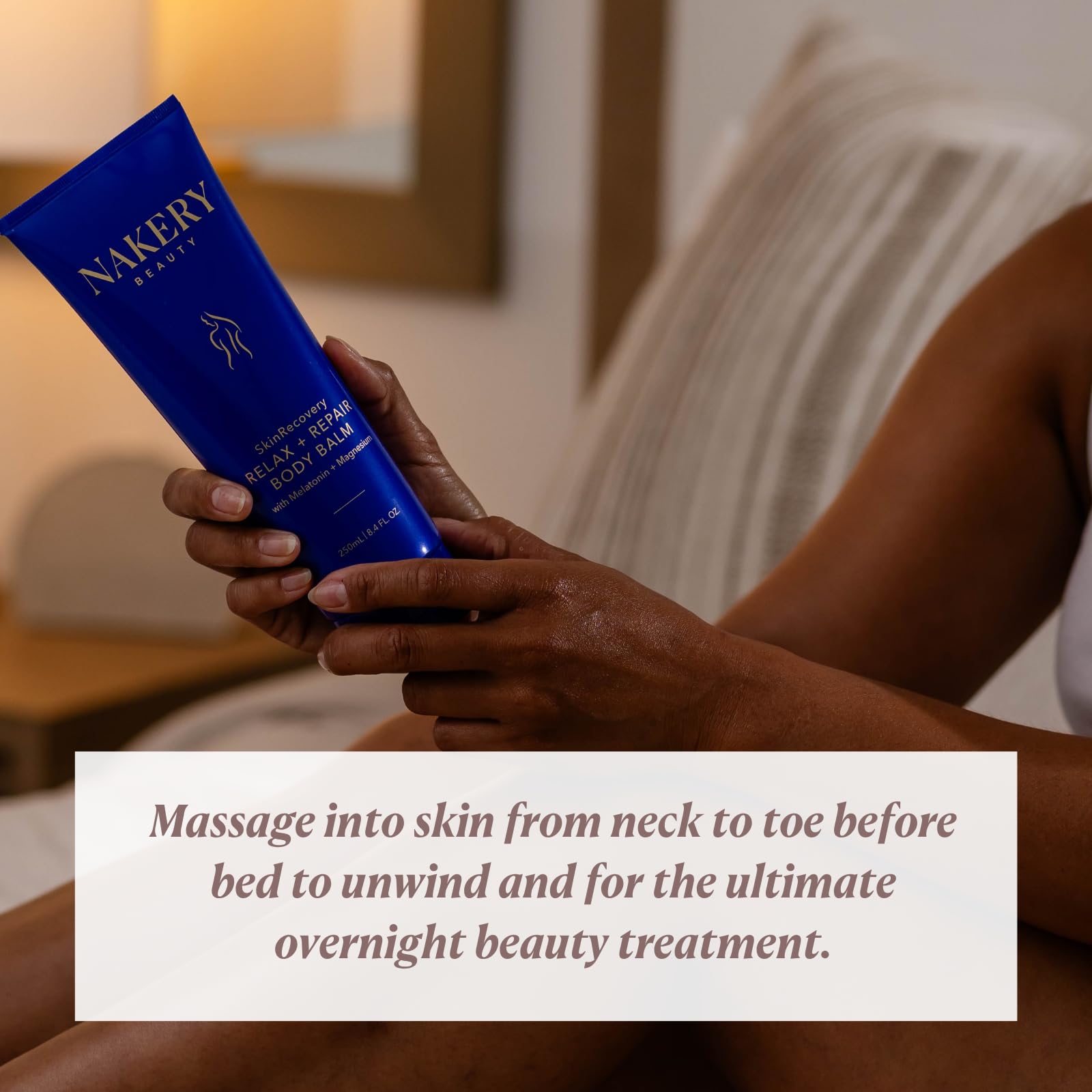 Nakery SkinRecovery relajación muscular y cuidado de la piel con magnesio.