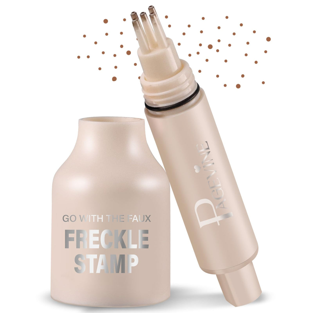 Nakido Sello de Pecas: aplicación natural para un aspecto realista.