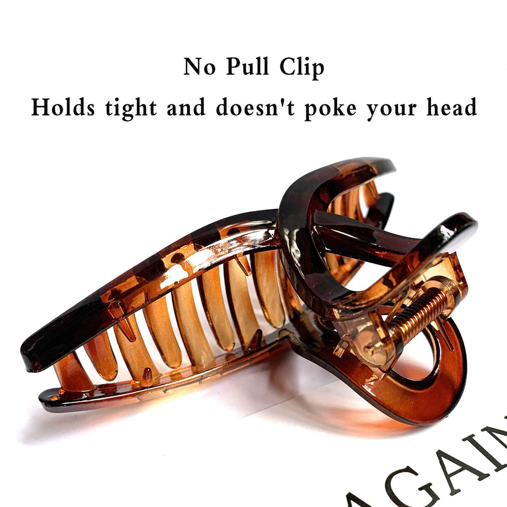 Nalodu clip teeth close-up reveals tight grip for stable styling.