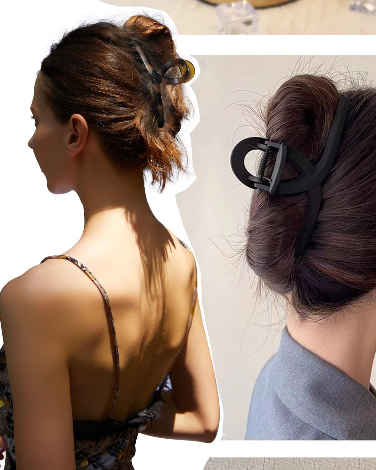 Nalodu travel-friendly clip fits in a purse for quick styling.