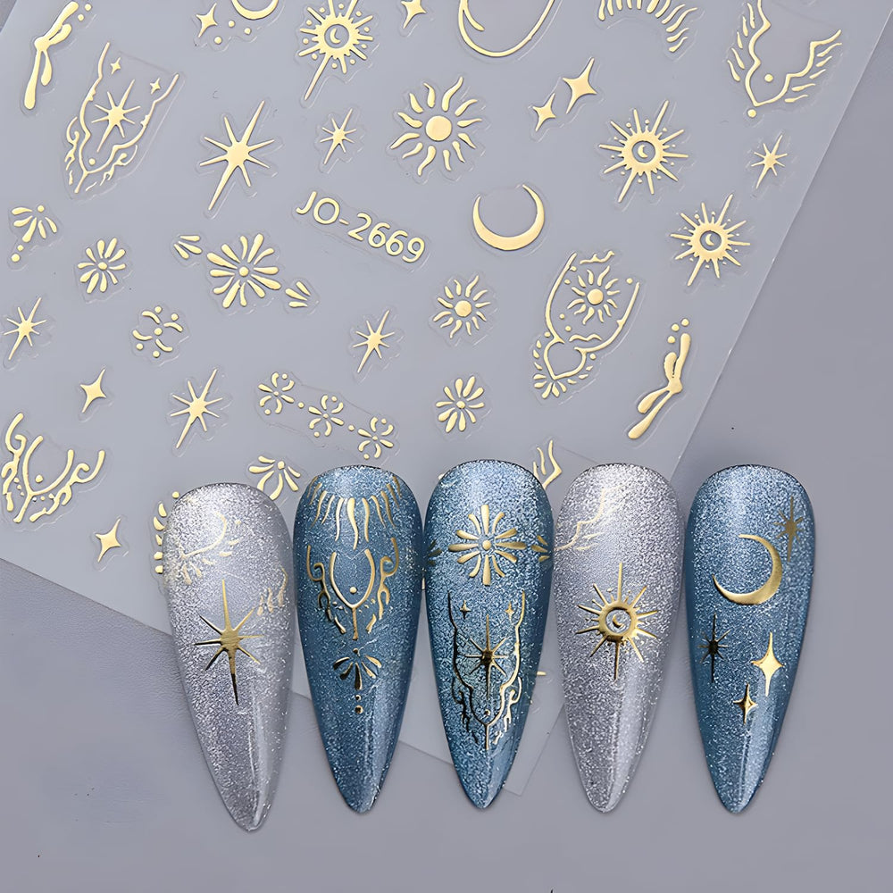 Namrec easy-apply nail stickers simplify home manicure on natural or artificial nails