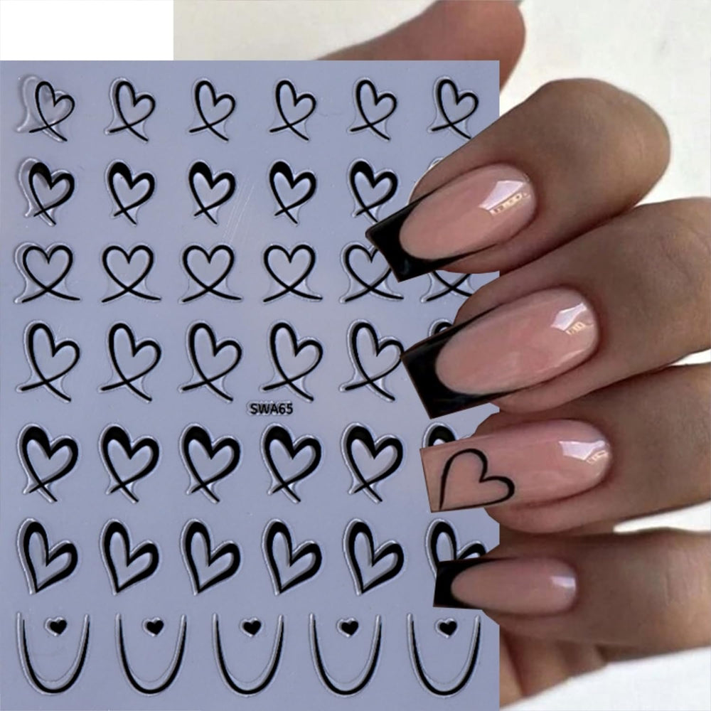 Namrec materiales seguros para pegatinas de uñas, aptos para todo público.