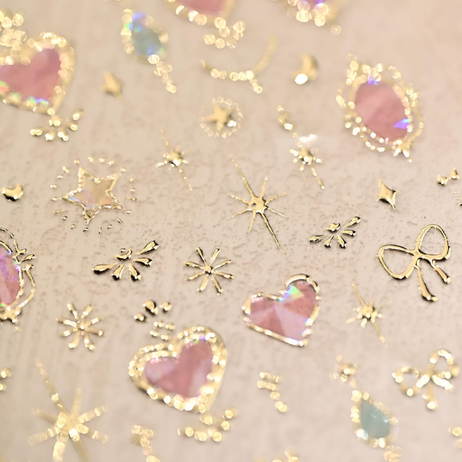 Namrec Corazón Relevado Rosa: acabado 3D sutil y sofisticado