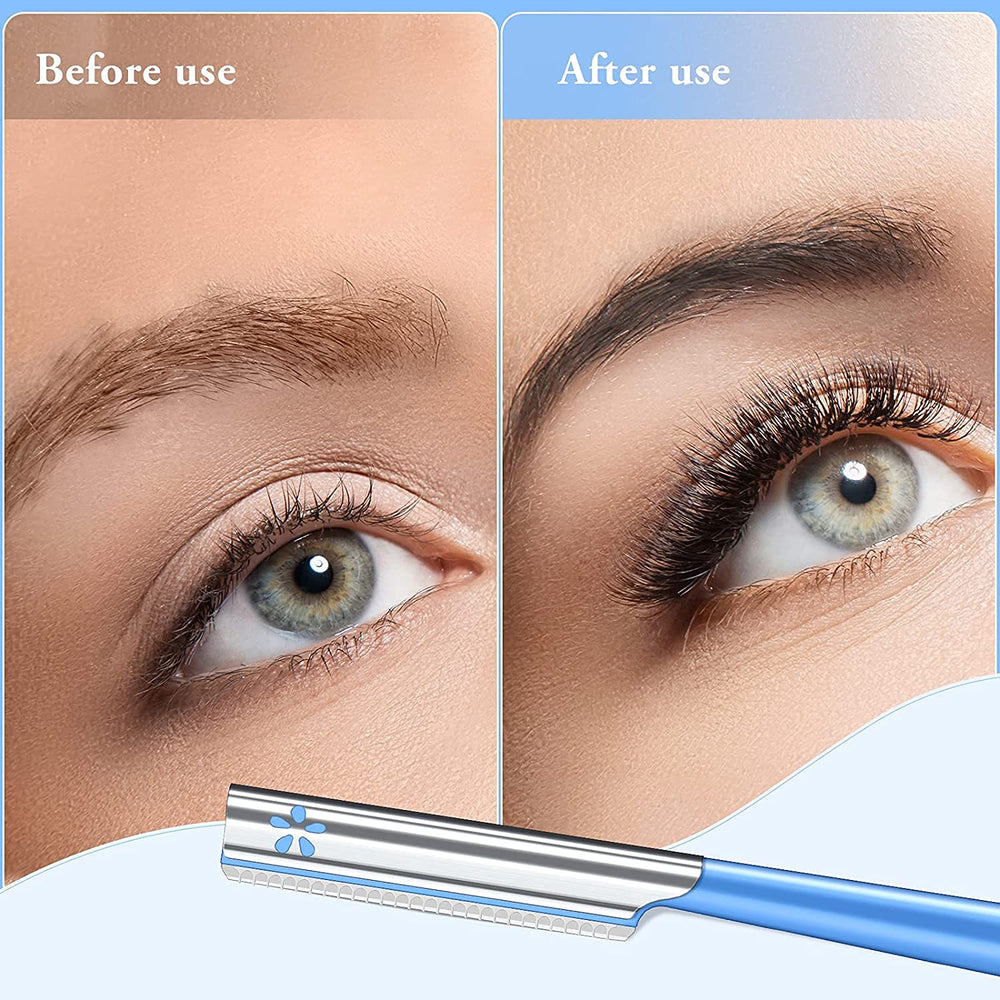 NANAN dermaplaning tool used for brow shaping and fine hair removal