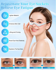 Nanapolo dual-action red light therapy supports multiple under-eye concerns.