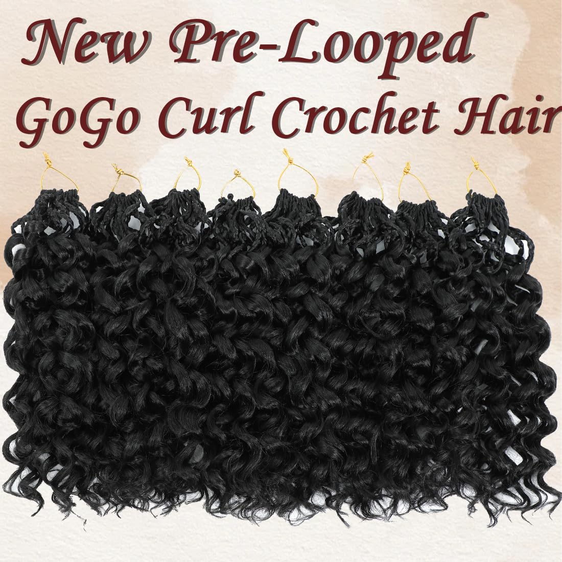 Naniciar Gogo Curl lightweight soft fibers for comfortable all-day wear.