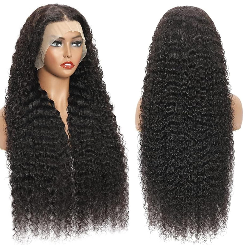 NANTLIY pre-plucked baby hair lace front wig ready for natural styling.