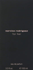 Narciso Rodriguez BPI-007 For Her packaging variation image showing gift-ready presentation