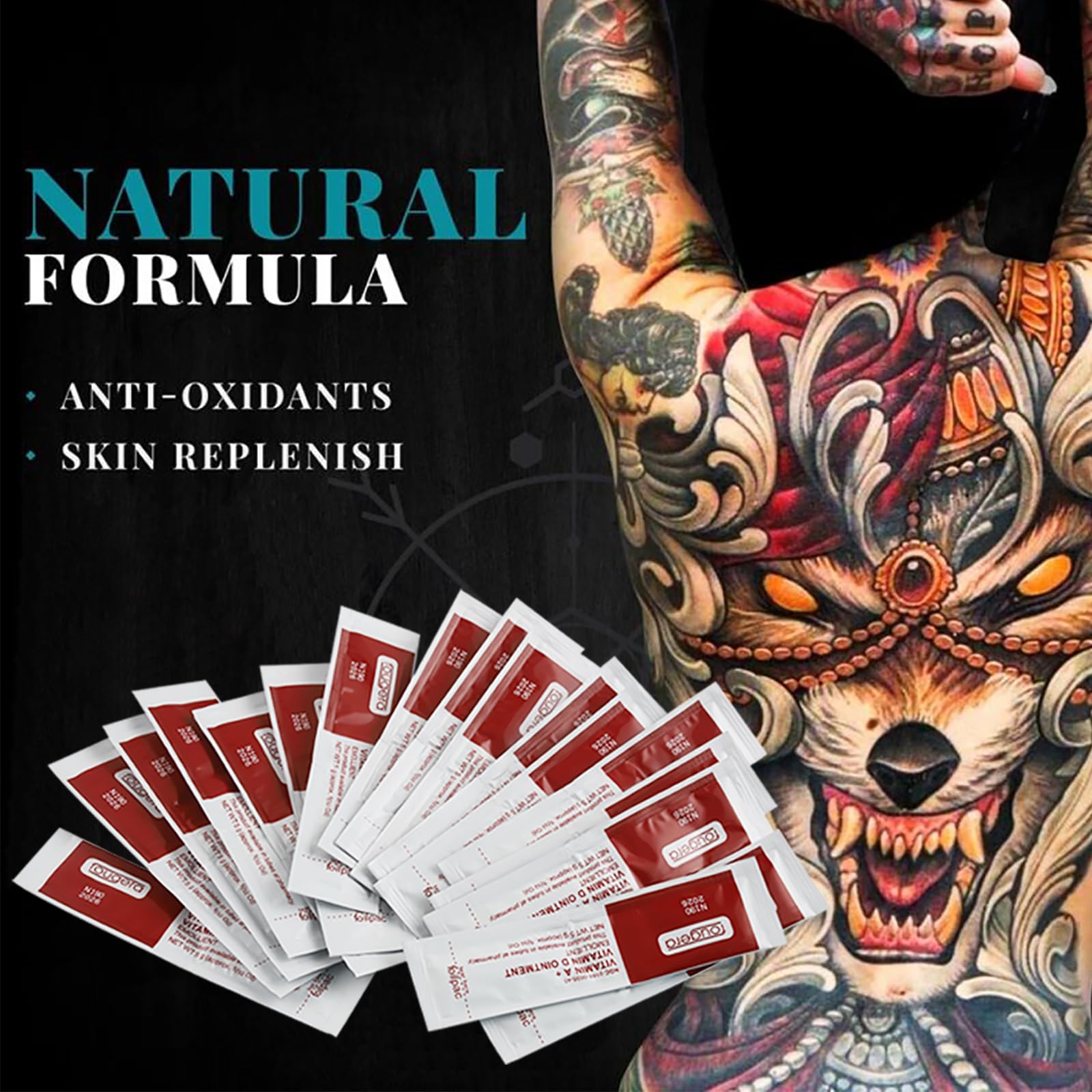 Narkysus paquetes gel de tatuaje, protección sin frascos disponible.