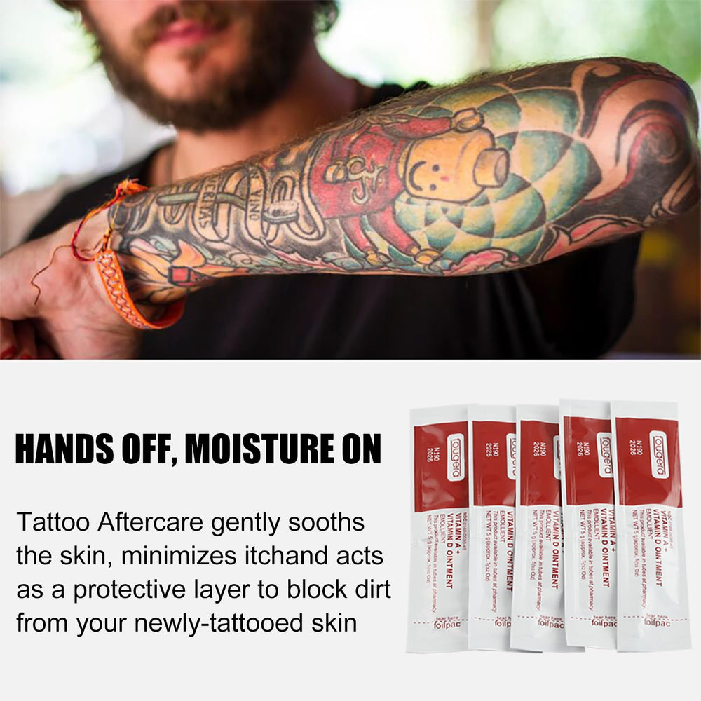 Narkysus paquetes de gel para tatuaje, uso portátil y conveniente.