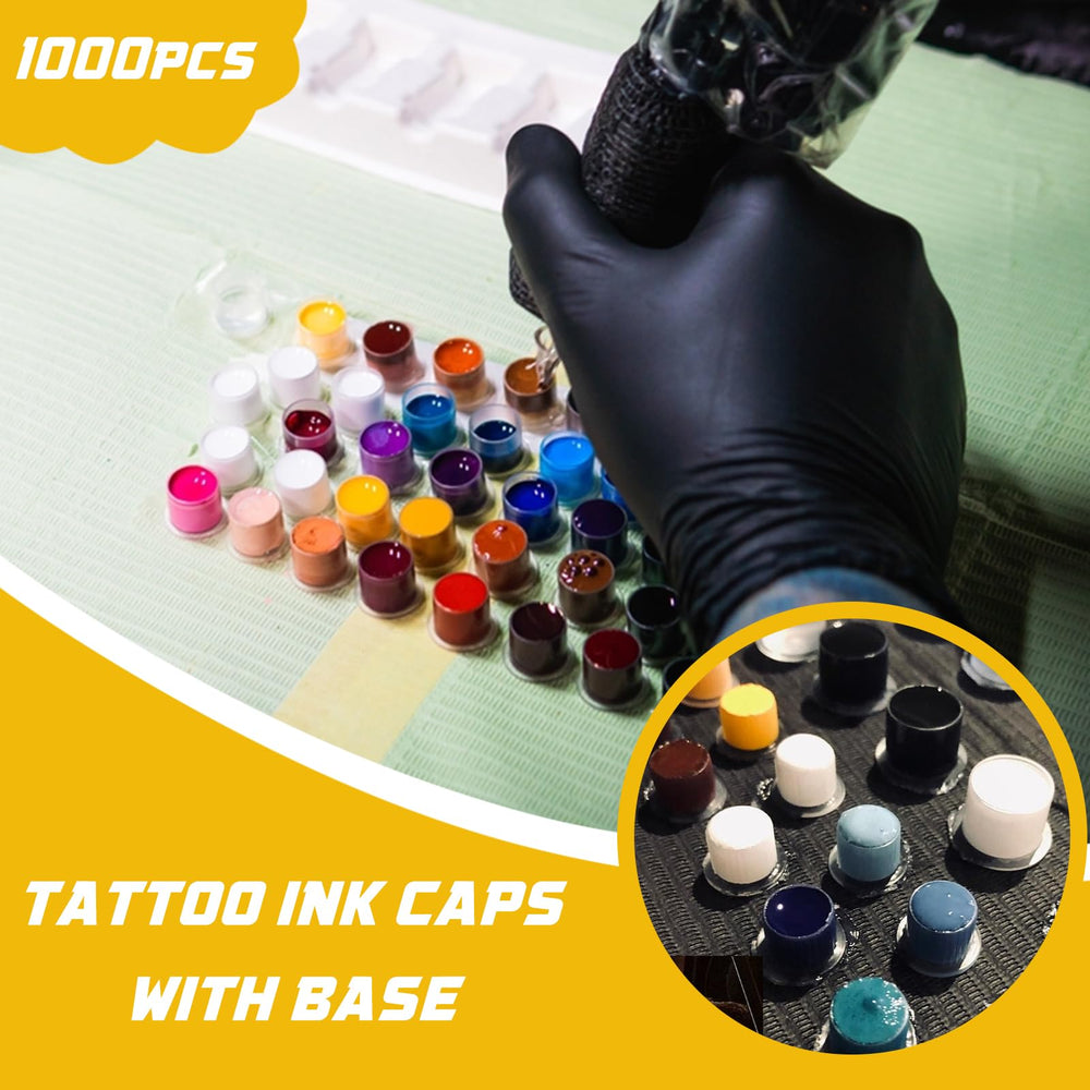 Narkysus tapas tinta suministro de 1000 piezas para estudios de tatuaje.