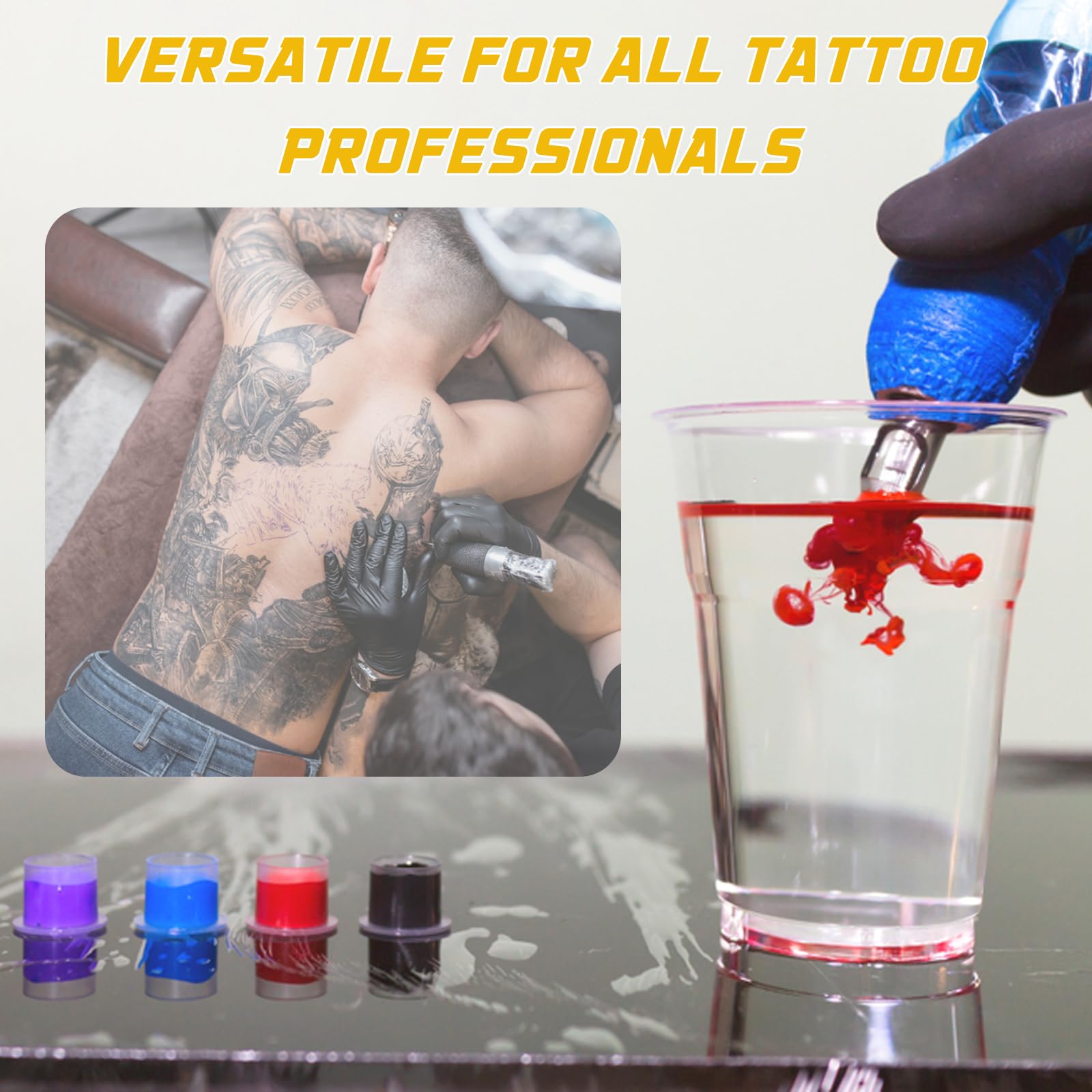 Narkysus tapas tinta para uso profesional, ideal para sesiones eficientes.
