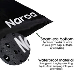 Naroa bag interior organized compartments for tidy packing.