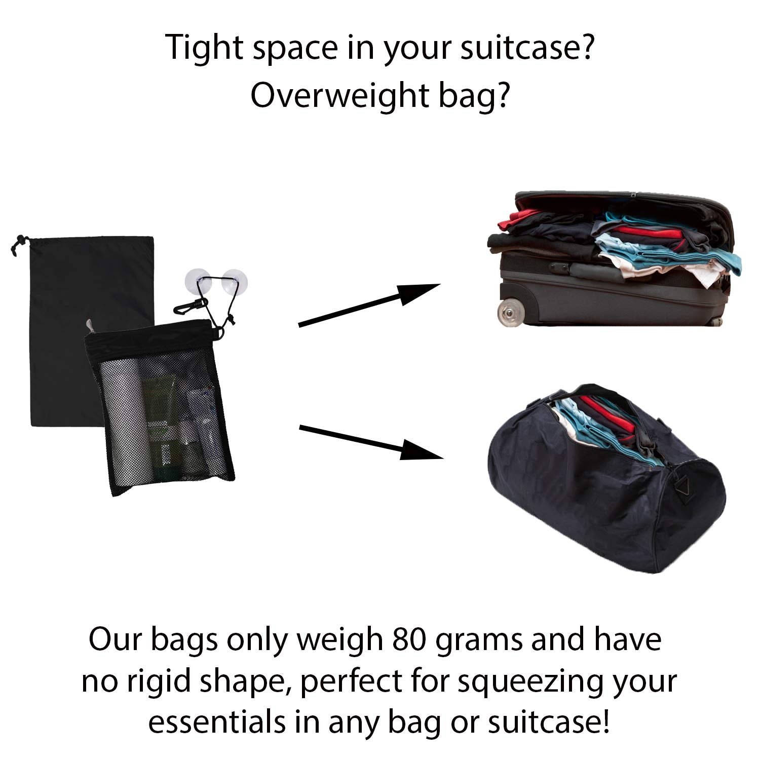 Naroa durable materials, fast-dry mesh and sturdy seams endure travel.