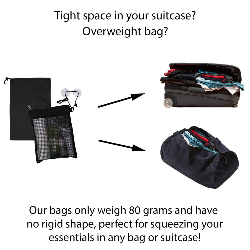 Naroa durable materials, fast-dry mesh and sturdy seams endure travel.