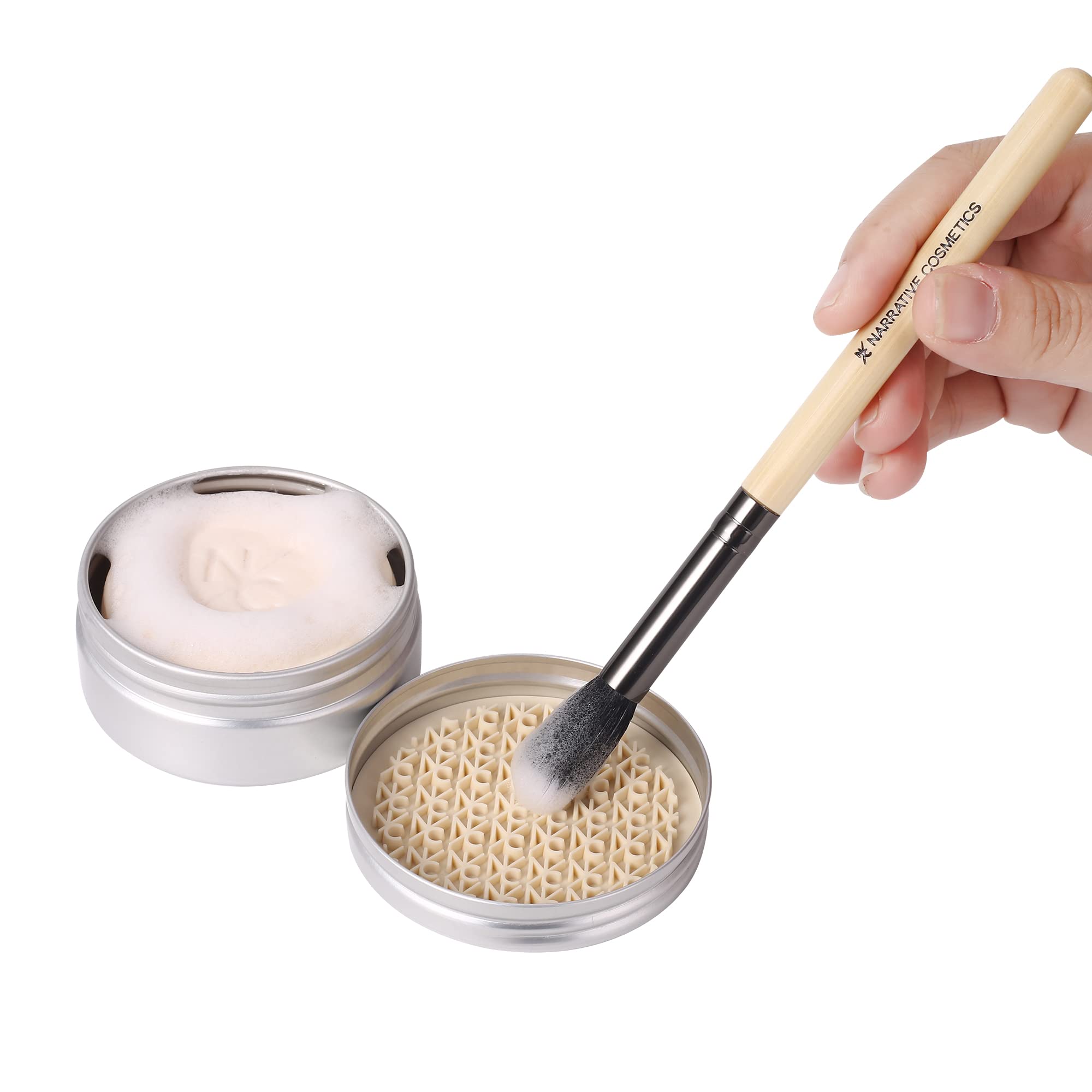 Narrative Cosmetics professional-quality cleanser for home use.