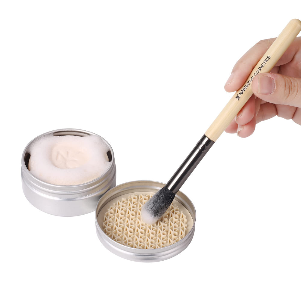 Narrative Cosmetics professional-quality cleanser for home use.