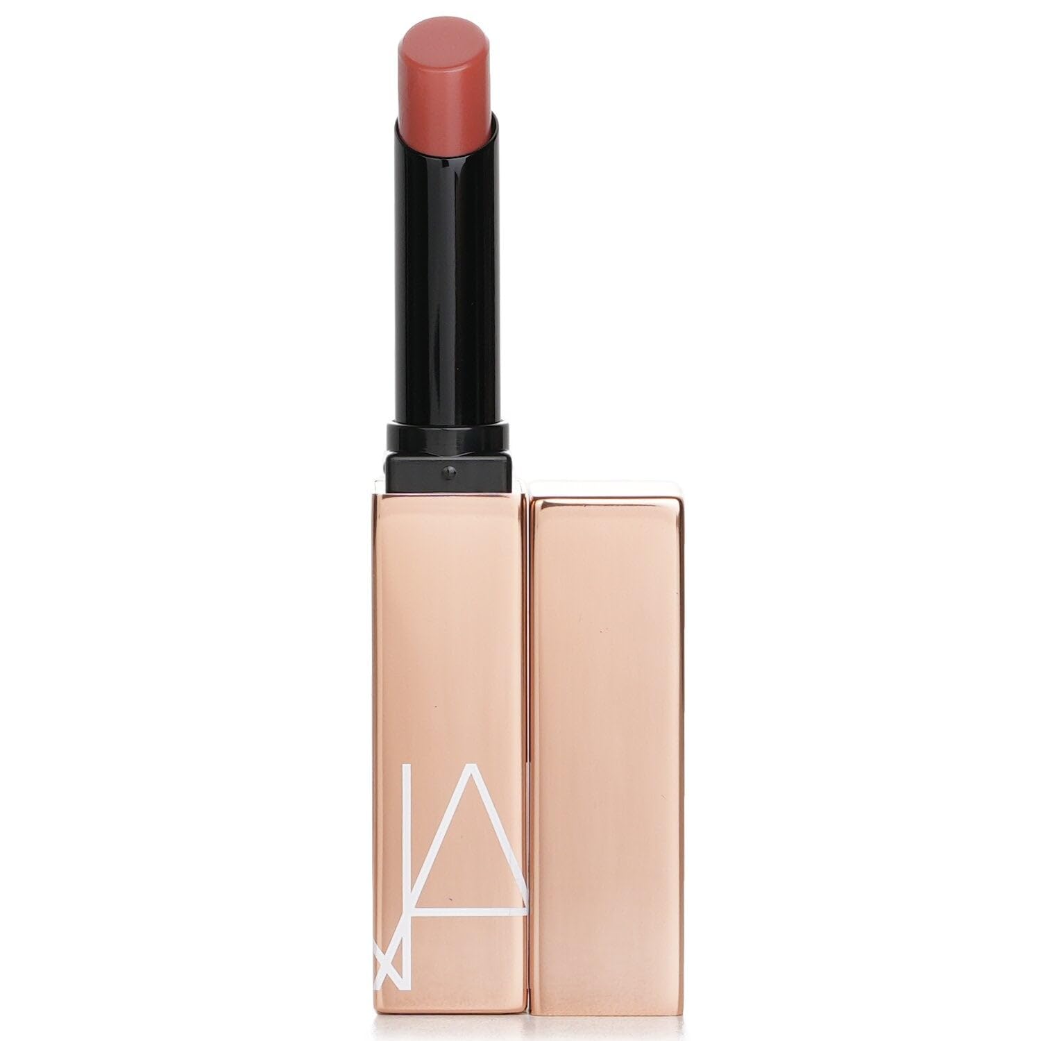 NARS Dolce Vita on lips in natural light for day-to-night wear flexibility.
