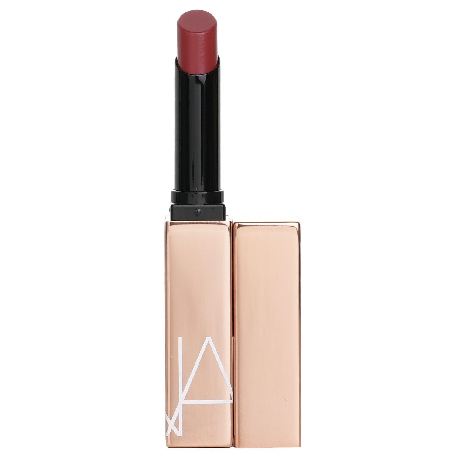 NARS Afterglow Sensual Shine Lipstick Dolce Vita texture close-up showing creamy formula.