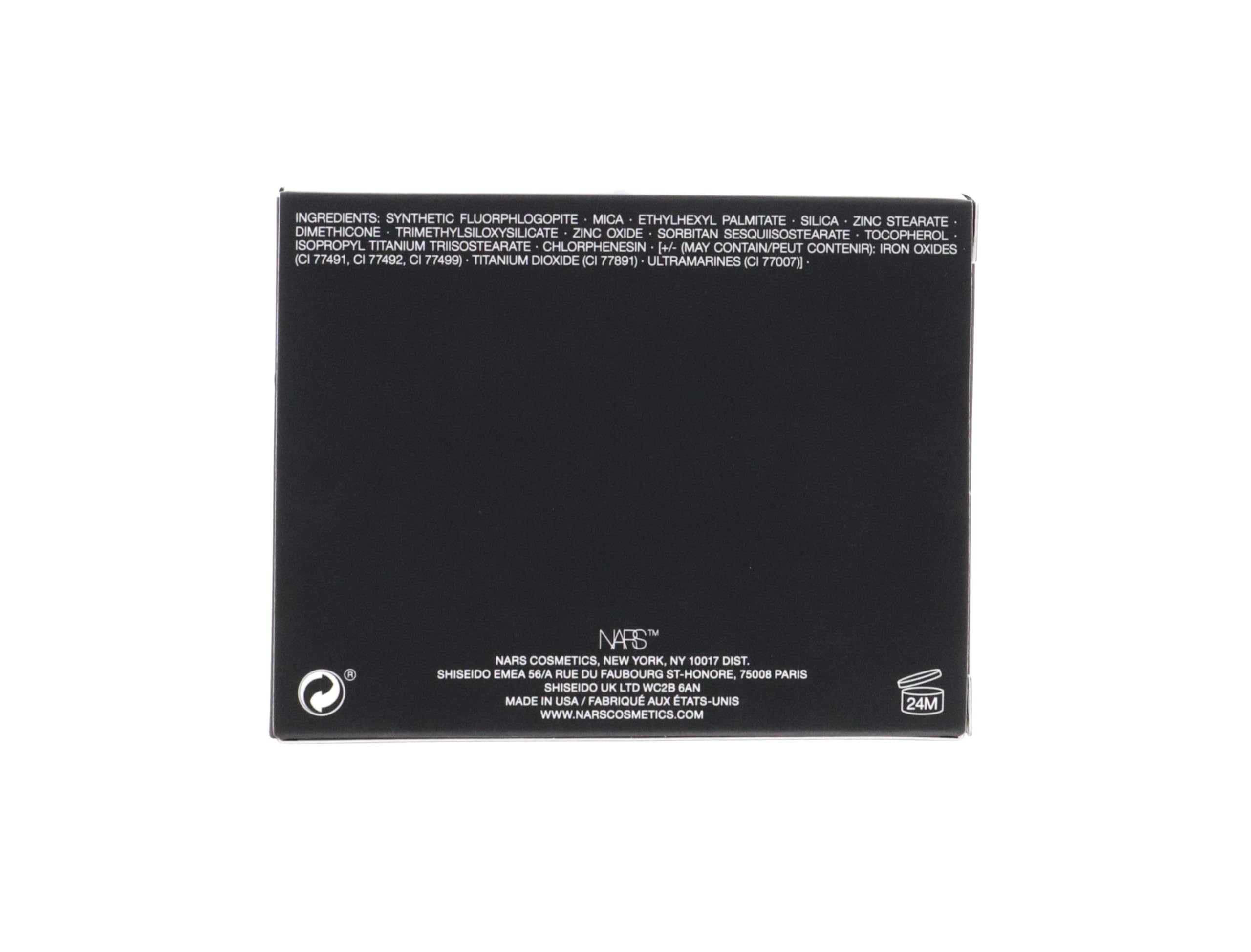 NARS Laguna on the cheeks delivering a lit-from-within bronze glow
