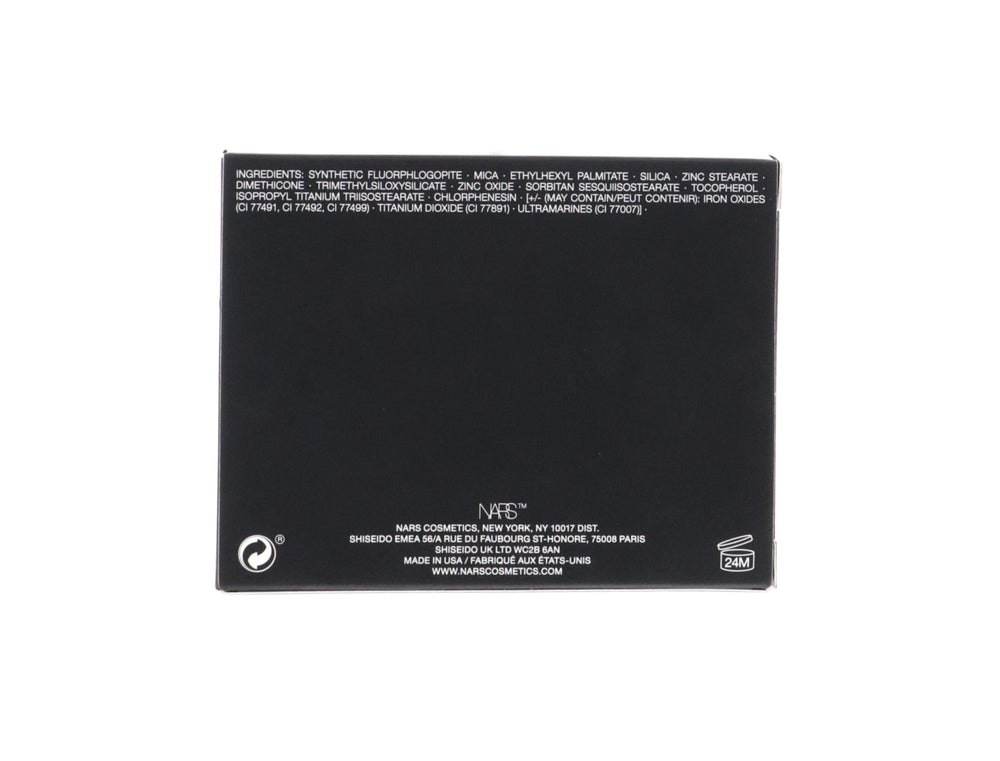 NARS Laguna on the cheeks delivering a lit-from-within bronze glow