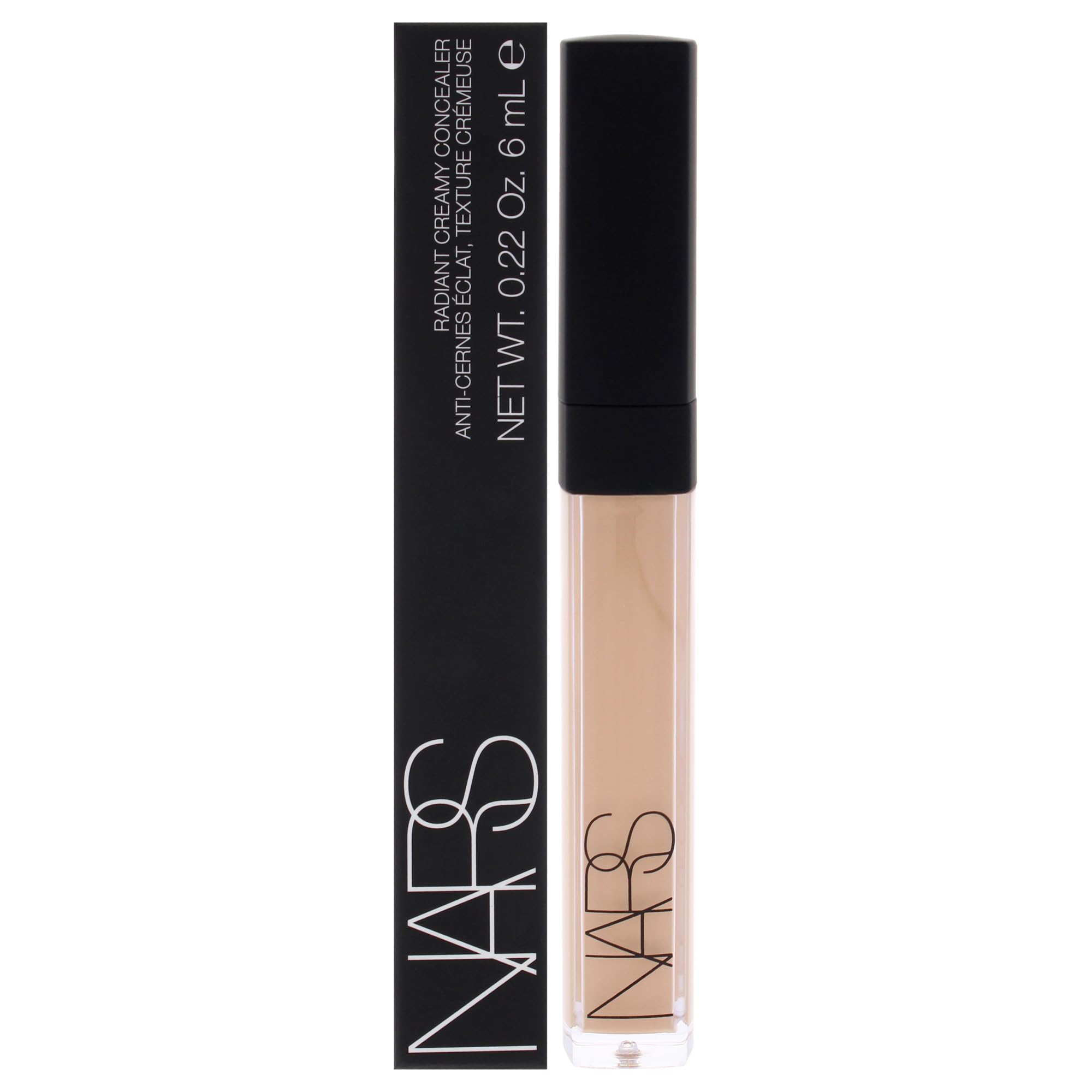 NARS Radiant Creamy Concealer 1.5 Macadamia swatch for even skin tone.