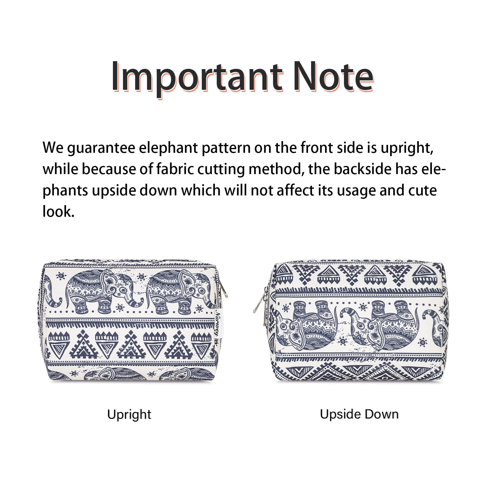 Narwey bright elephant pattern makes a stylish gift idea