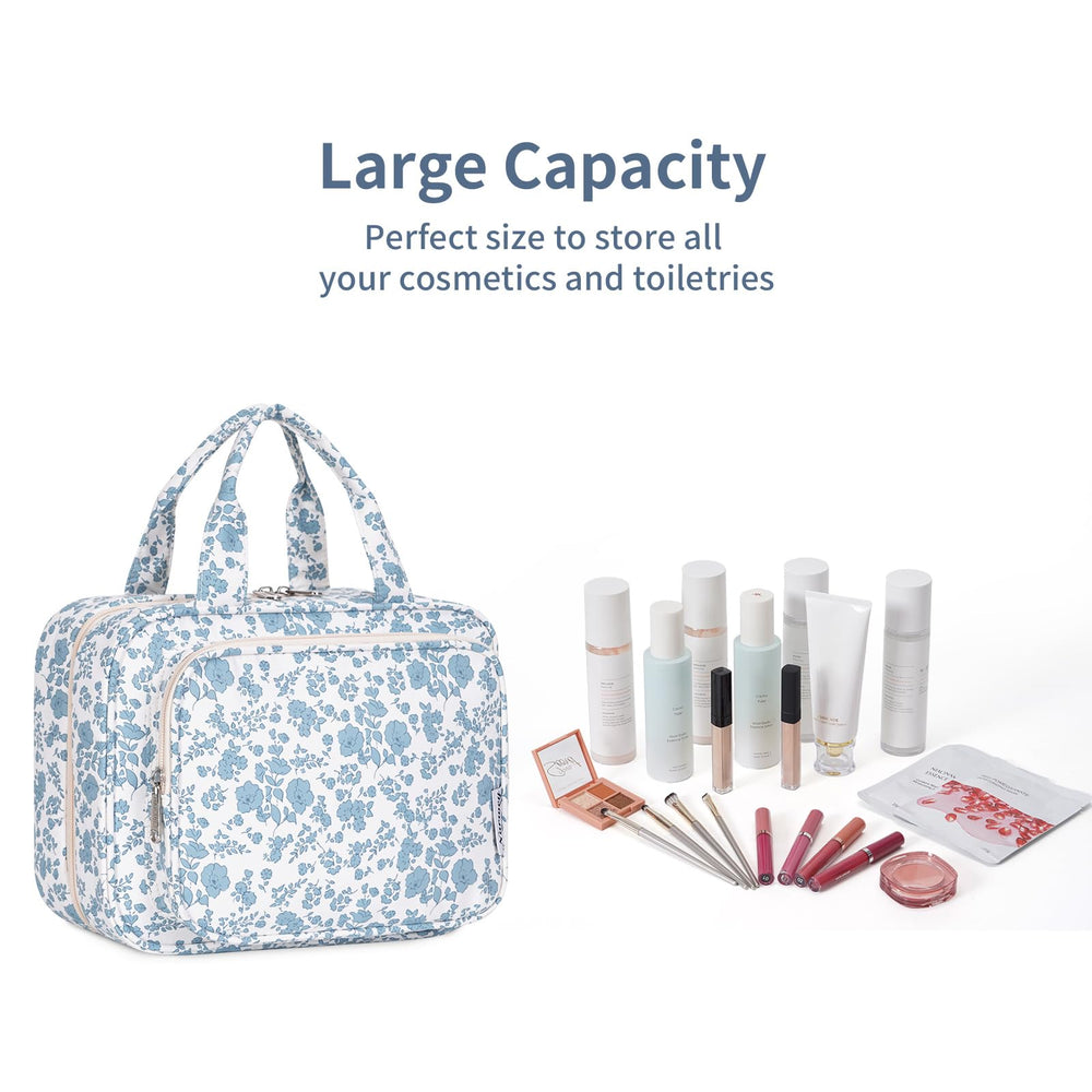 Narwey front view floral pattern, stylish travel companion