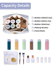 Narwey striped makeup bag durable fabric and water resistance in action.