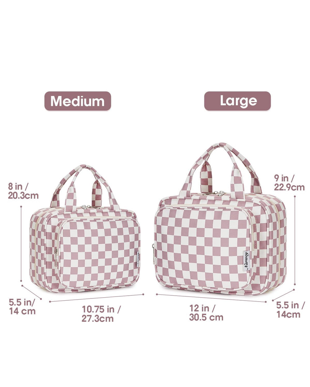 Narwey bag fabric close-up reveals padded, durable material for protected packing.
