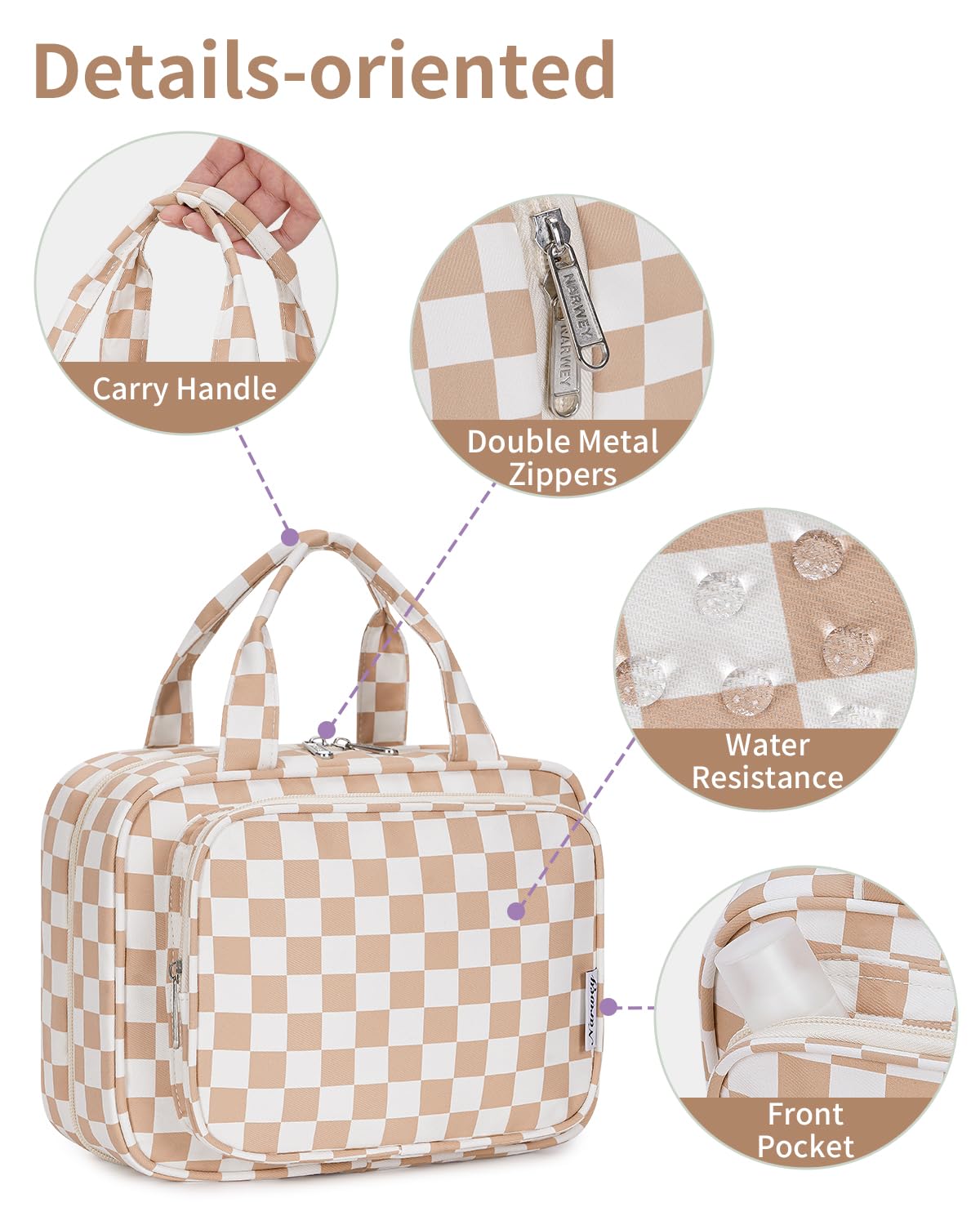 Narwey lightweight 16-ounce bag enhances portability.