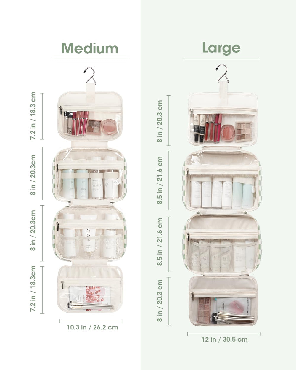 Narwey water-resistant finish resists spills inside and out during travel.