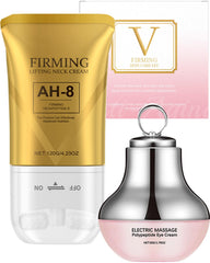 Nascence AH-8 neck cream firming formula improves neck elasticity
