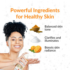 Nasola jabón corporal con cúrcuma y vitamina C para tono de piel más uniforme
