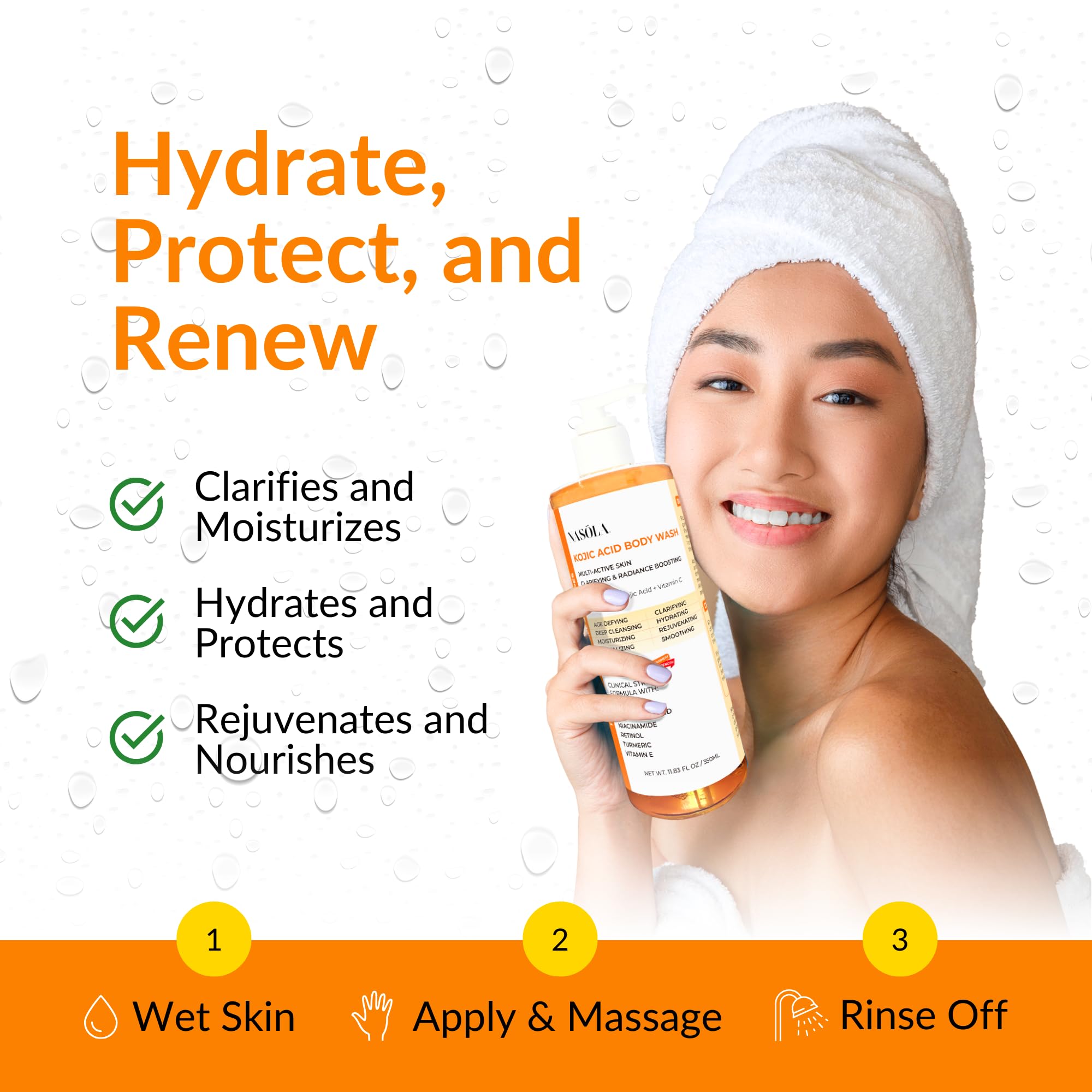 Nasola exfoliante suave con niacinamida para piel más suave