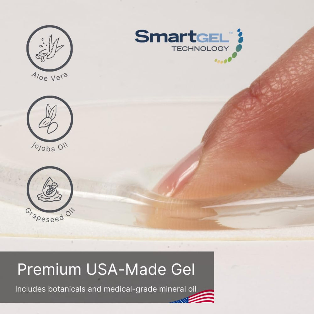 Diseño SmartGel en talón para soporte específico