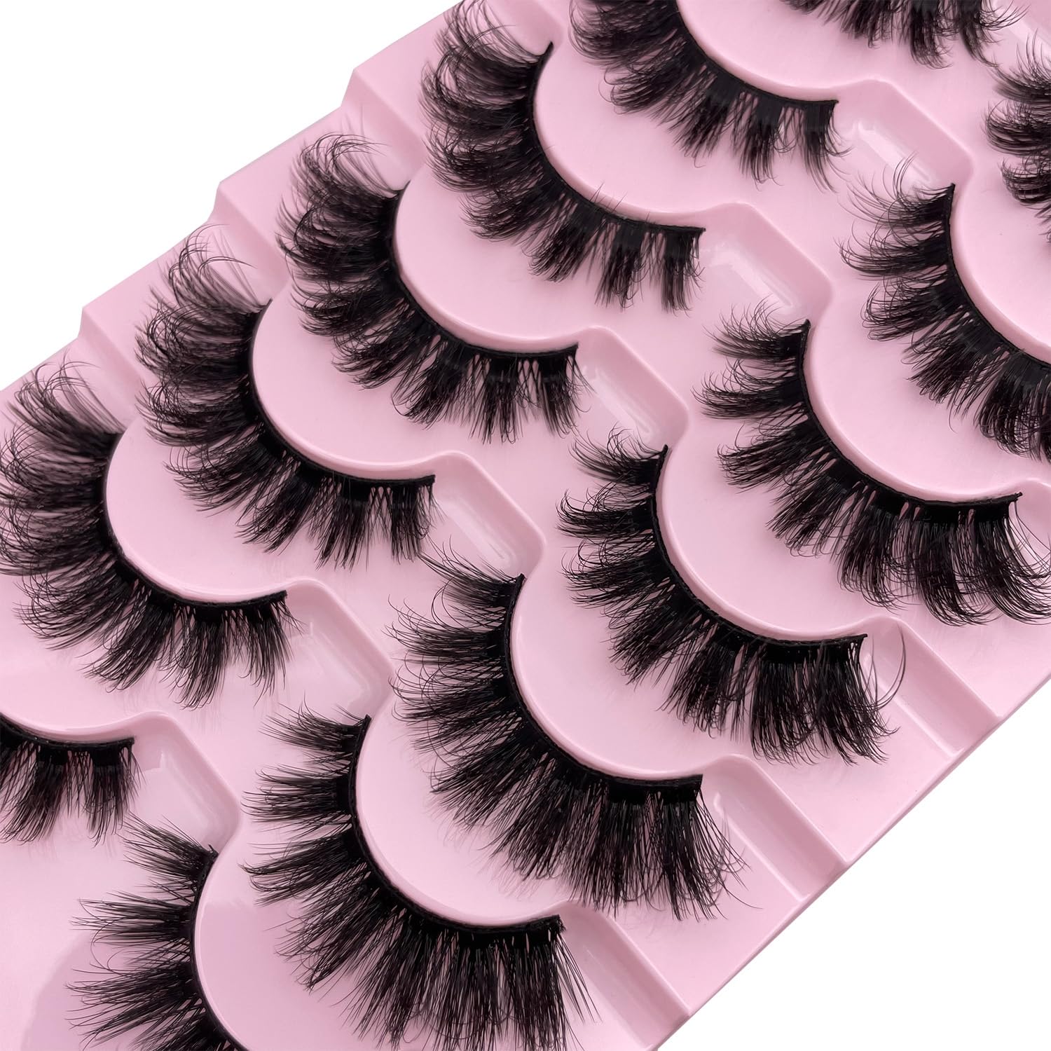 Natgluzie easy apply strip lashes for precise placement
