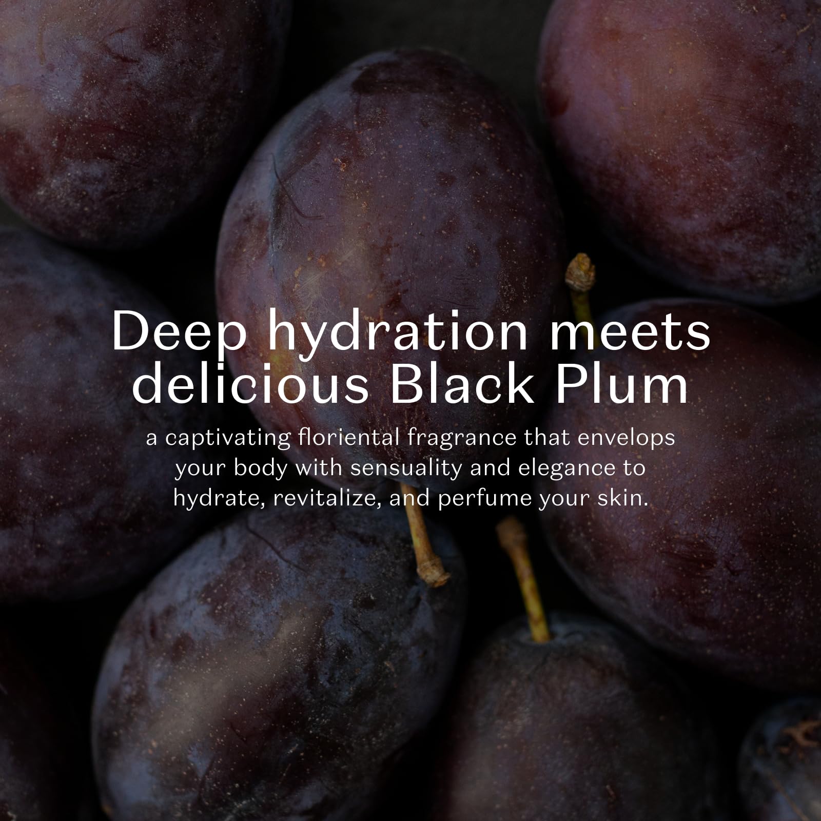 NATIVA SPA Black Plum oil texture close-up reveals silky, velvety skin feel