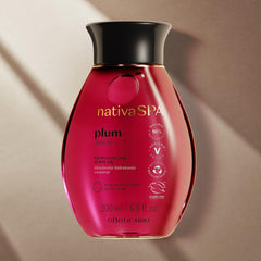 Nativa Spa Plum Body Oil fragrance described as woody floriental and refreshing