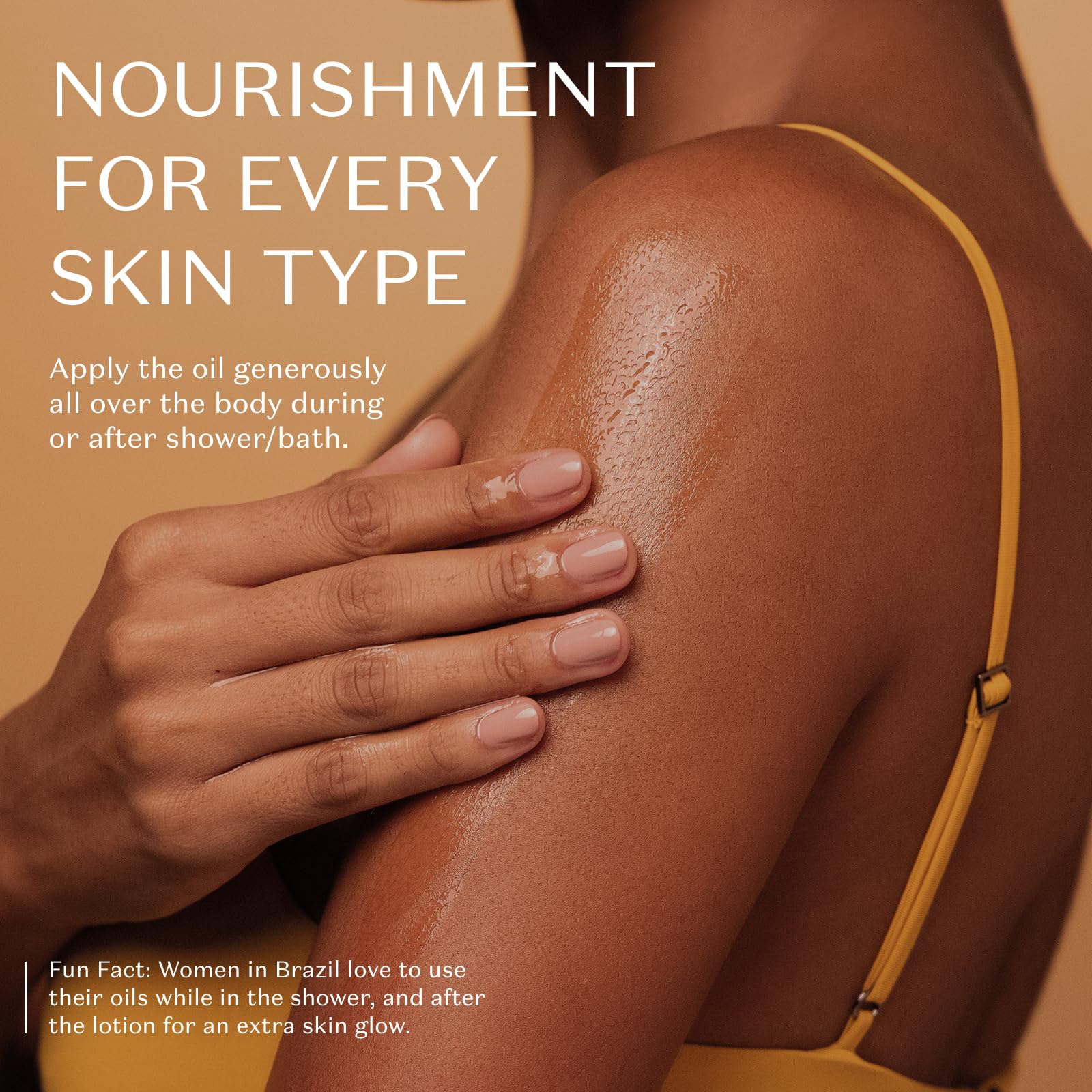 Nativa SPA Quinoa Vegan Plant Oil Blend emphasizes plant-based care for skin.