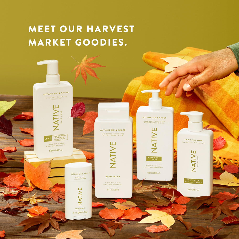 Native 2-in-1 after-use shows smoother, frizz-free hair.