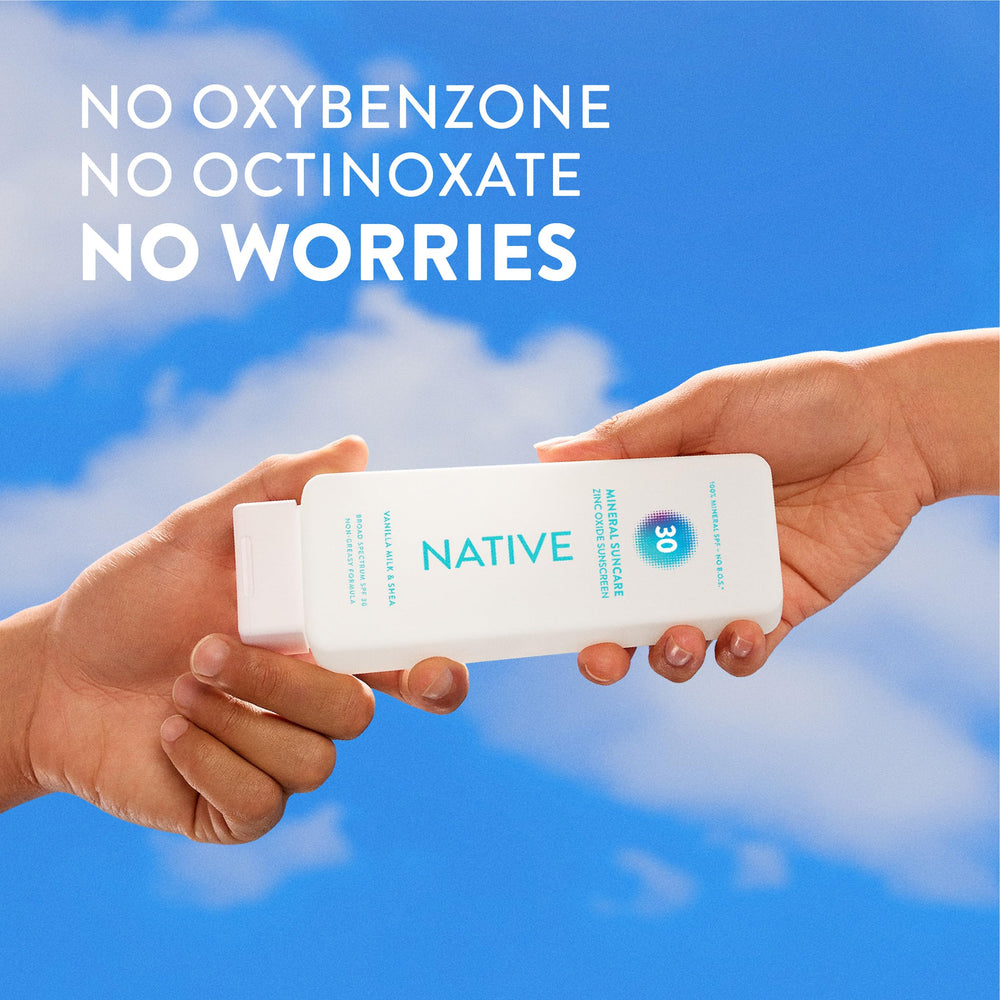Aplicación suave de Native en rostro y cuerpo para cobertura cómoda