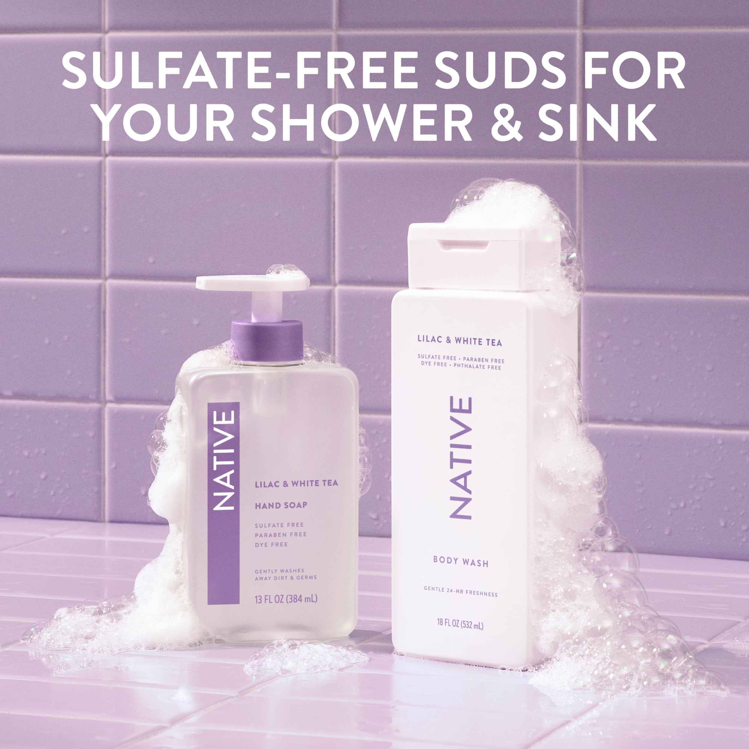 Native Bathroom setting demonstrates quick hand wash between meals