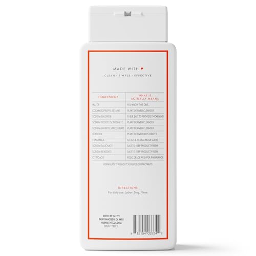 Native Body Wash envase reciclable para un cuidado sostenible