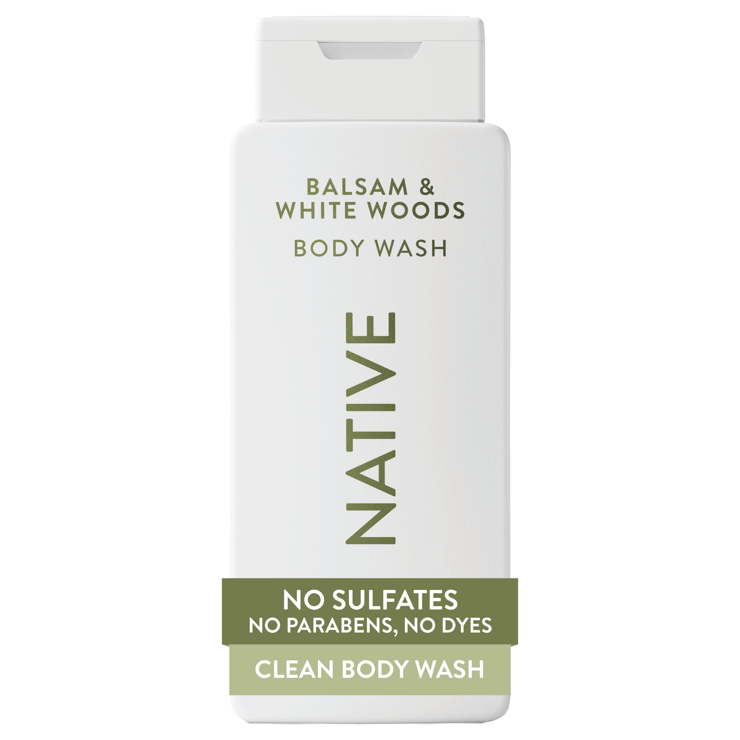 Native Body Wash: espuma cremosa para una limpieza suave y revitalizante.