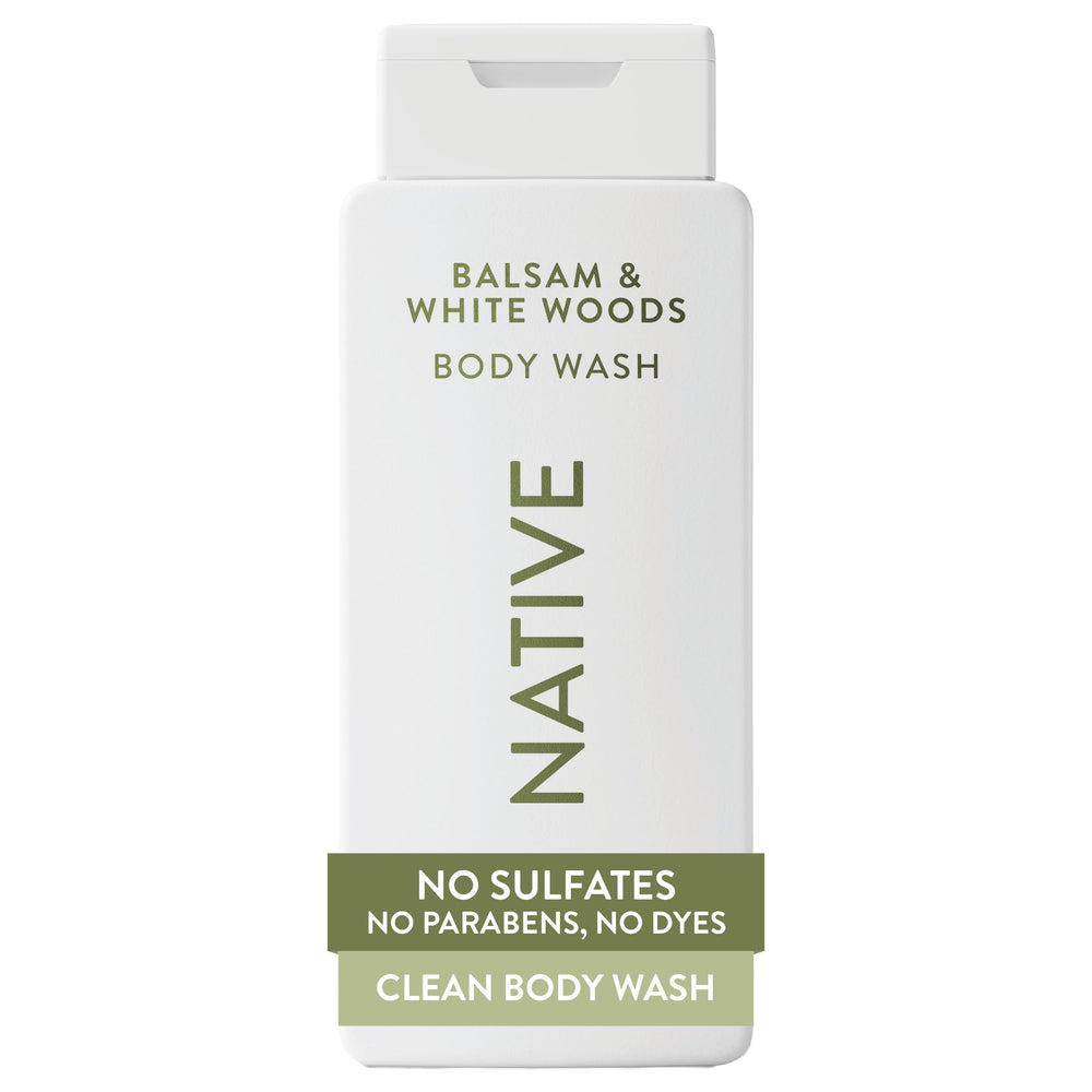 Native Body Wash: espuma cremosa para una limpieza suave y revitalizante.